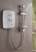 1 x Triton 8.5kw Fast Fit Electric Shower in White - Model ELSH085 T80Z - Unused Stock - CL190 - Ref