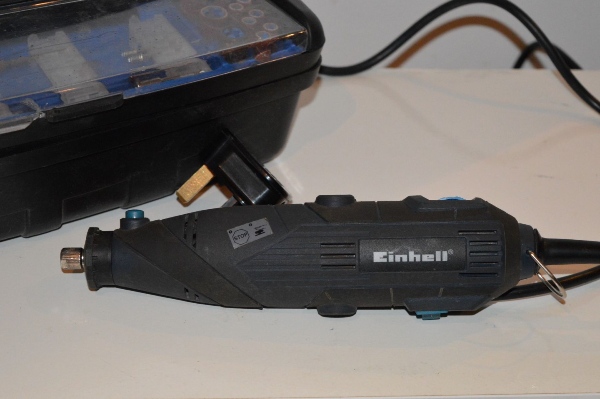 1 x Einhell BT-MG 135/1 Multi-Function Grinding and Engraving Tool Complete with Case and - Image 2 of 8