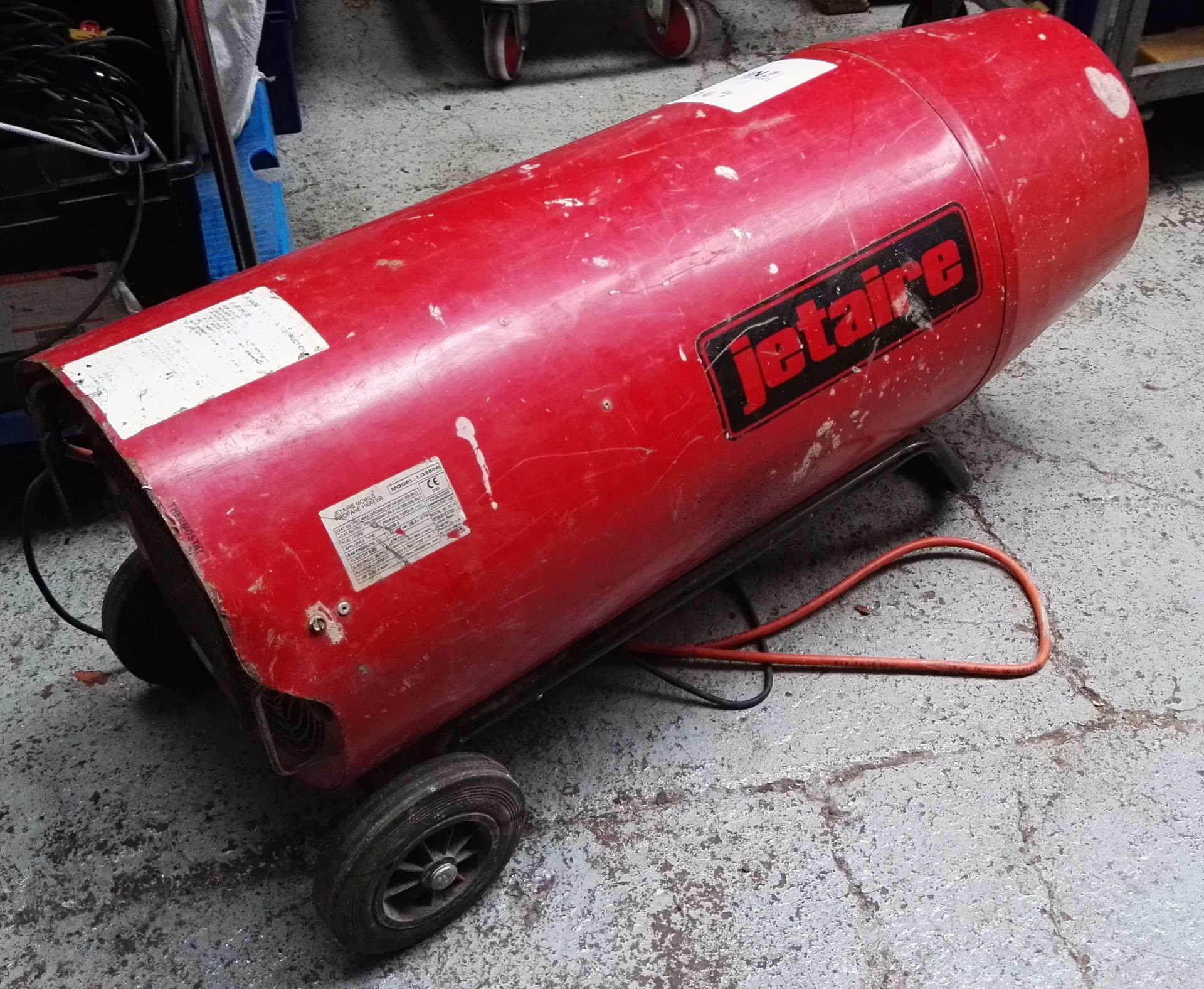 1 x Jetaire LG350A 100kW Mobile Propane Heater - CL011 - Location: Altrincham WA14 Removed from a - Image 7 of 16