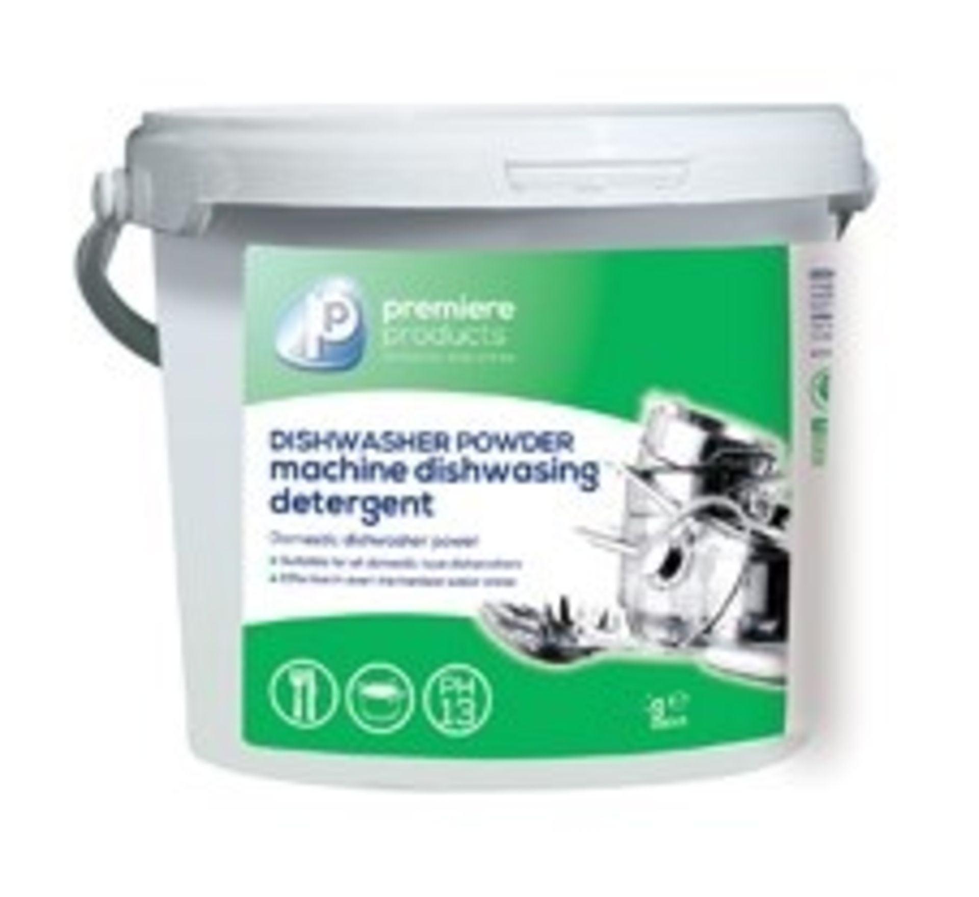 4 x Premiere None Biological Laundry Powder - Premiere Products - Includes 4 x 5 kg Container -