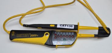1 x Unitest 2000a Beta Voltage Tester - CL300 - Ref CAT136 - Location: Altrincham WA14