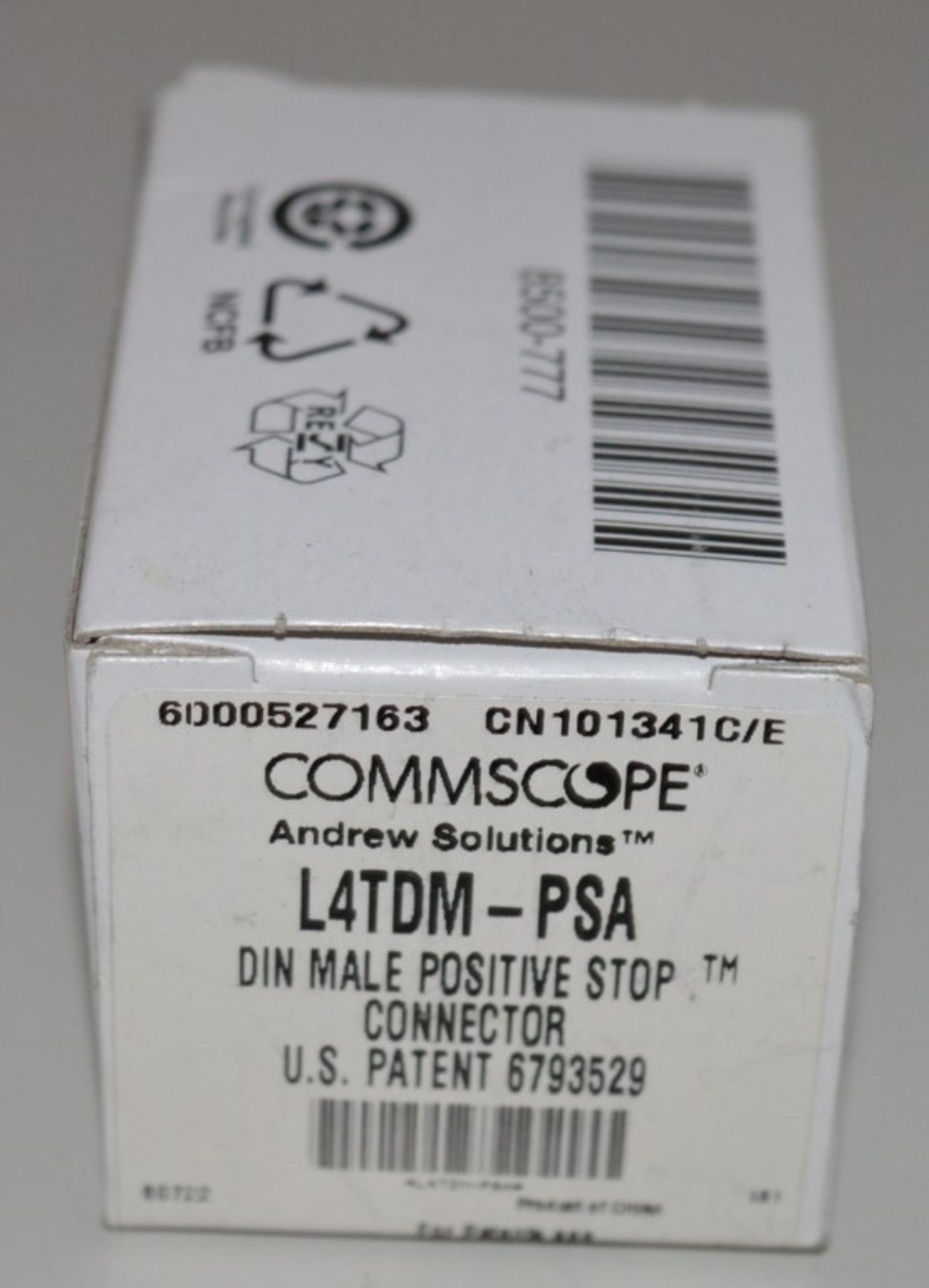 18 x Commscope L4TDM-PSA Din Male Positive Stop Connectors - Andrew Solutions - Brand New Boxed - Image 3 of 8
