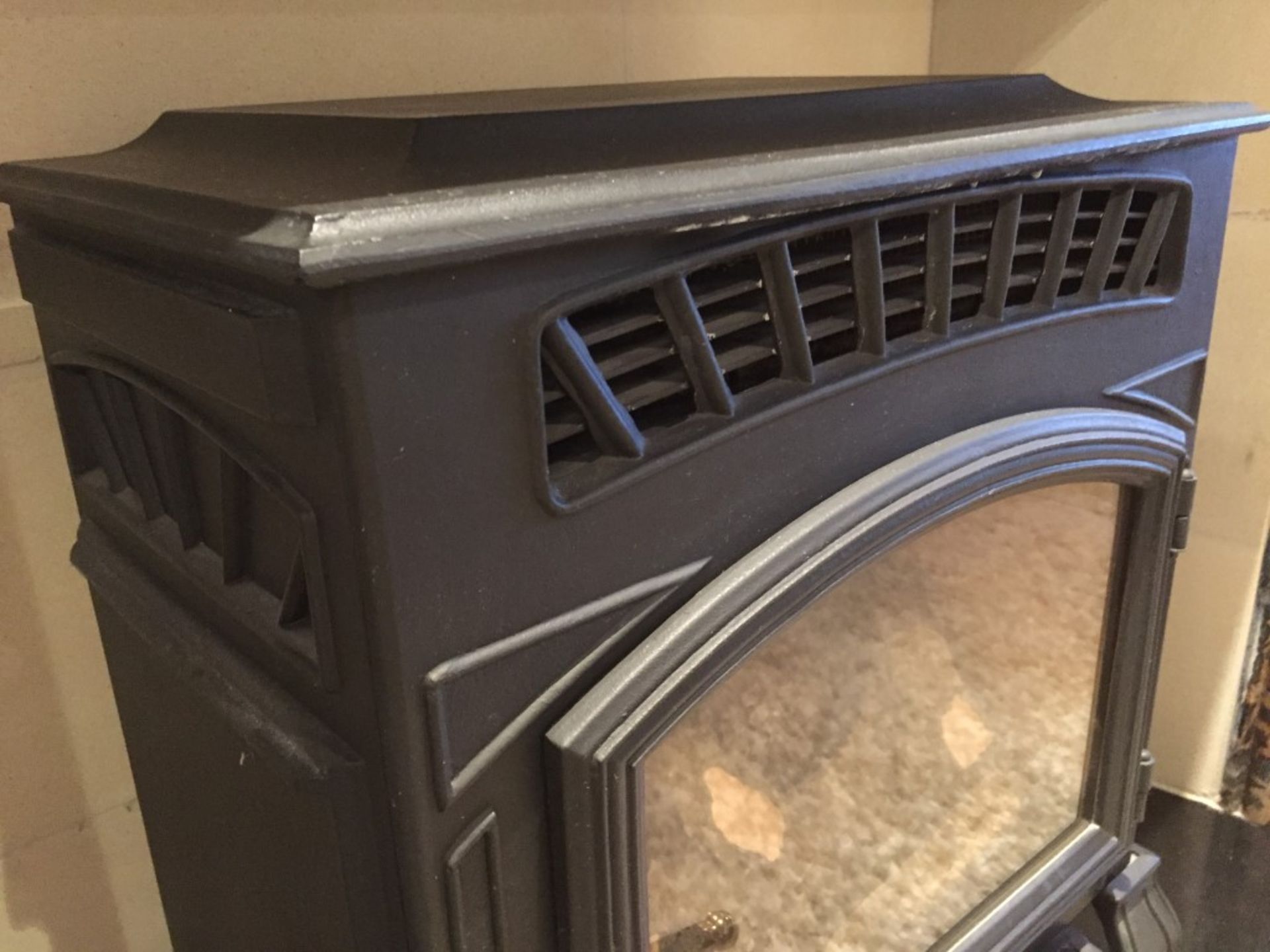 1 x Cast Iron Gas Fire - Dimensions: Width 54 x Depth 30 x Height 62cm - Preowned In Good Working - Image 8 of 16