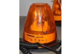 3 x Dorman Trafibeacon Vehicle Lamp lights With Magnetic Suction - 12V - Designed to Meet the