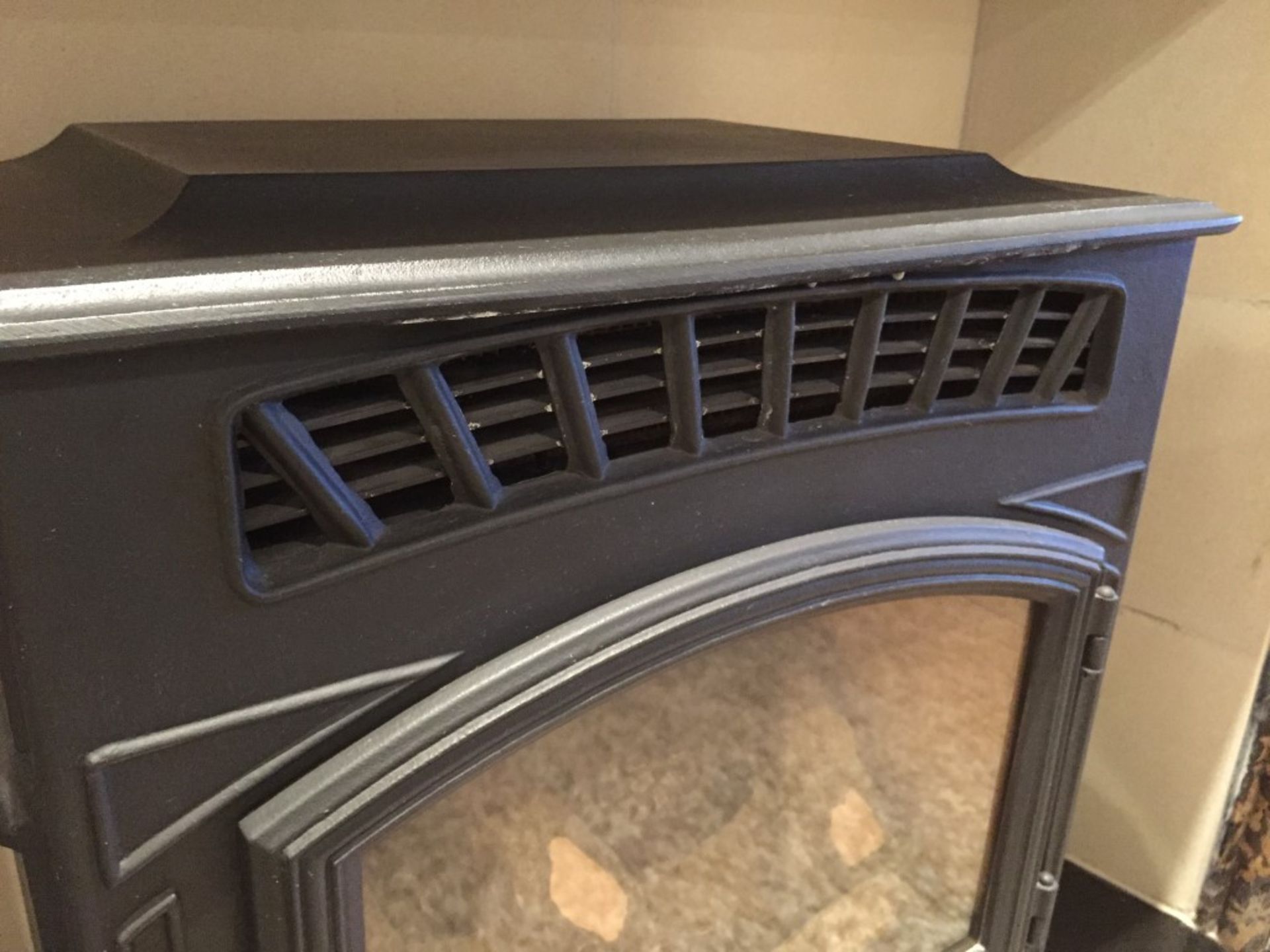 1 x Cast Iron Gas Fire - Dimensions: Width 54 x Depth 30 x Height 62cm - Preowned In Good Working - Image 9 of 16