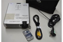 1 x Plus U4-232h Digital Projector - Includes Remote, Leads and Carry Case - CL300 - Ref PC452 -