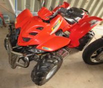 1 x Red Ninja Sport ATV150 Quad Bike *More Information To Follow* CL168 - Ref 2113 - Location: