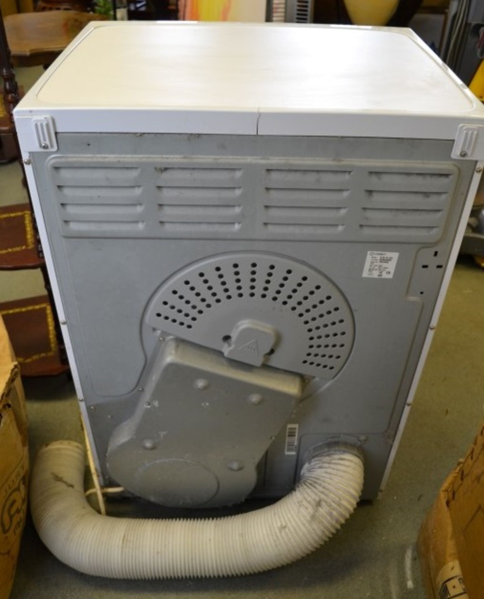 1 x Indesit Tumble Dryer (ModeL: IS60 VU) - From A Clean Manor House Environment In Good Working - Image 3 of 6