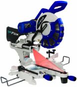 1 x Fox Double Bevel Slide Compound Mitre Saw - 305mm - Model F36-259DB - 2000w Belt Drive Motor