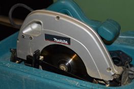 1 x Makita Circular Saw - Model 5704R - 1200w, 110v, 190mm - Includes Case and Disc - Ref: KH032 /