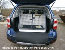 1 x LINTRAN Large Dog Transporter Box / Transit Cage With Lid - Model: Lincoln - Pre-owned In Good