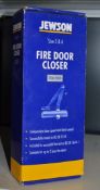 1 x Jewson Fire Door Closer - Silver Finish - Size 3 & 4 - New and Unused - Ref: KH020 / SHD - CL168