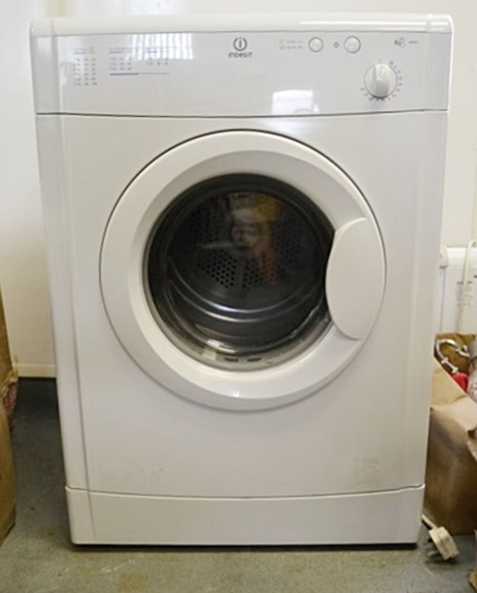 1 x Indesit Tumble Dryer (ModeL: IS60 VU) - From A Clean Manor House Environment In Good Working