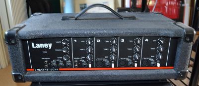 1 x LANEY Theatre 120x4 PA Amp - Preowned In Good Condition - Ref: KHF233 / BAR - Location: