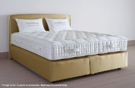 1 x VISPRING Tiara Superb Mattress - Dimensions: 182x200cm - Medium Firmness - Ref: 5309031 -