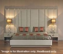 1 x FRATO Long Island Headboard - Ref: 4727733 - CL087 - Location: Altrincham WA14 - Original