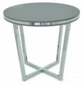 1 x FRATO Durban Iv Side Table - Dimension: Diameter 60cm x Height 56cm - Ref: 5062793 - CL087 -