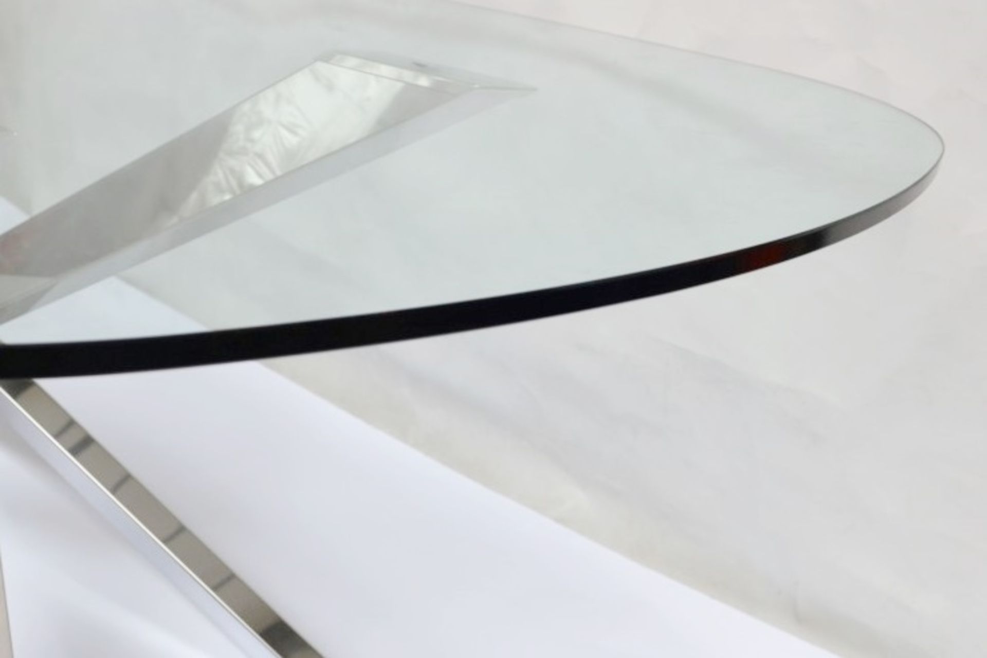 1 x CATTELAN "Spyder" Glass Topped Table - Stunning Piece In Great Condition - Dimensions: - Image 6 of 6