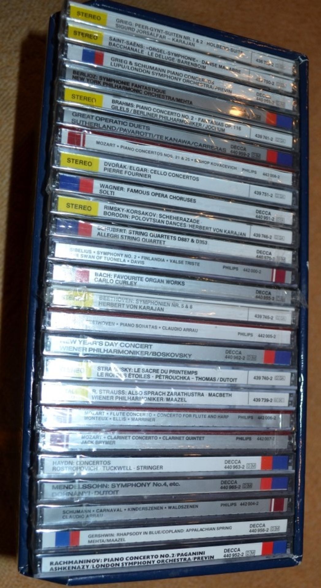 1 x Classical Music 50-CD Boxset - Supplied Over 2 Boxes, As Shown - Preowned, As New, Mostly Sealed - Image 2 of 6