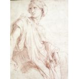 1 x Framed Art Print Of A Sketched Drawing - From A Grade II Listed Hall In Very Good Condition *