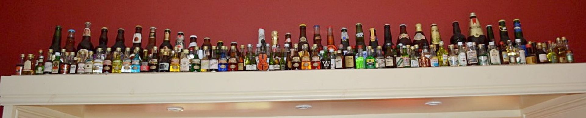 A Collection Of Over 120 x Assorted Miniture Bottles (Full) - Features Many Rare Examples From - Image 7 of 7
