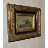 1 x Framed Picture Of Rider On Horseback, Produced By Carvers & Guilders - From A Grade II Listed