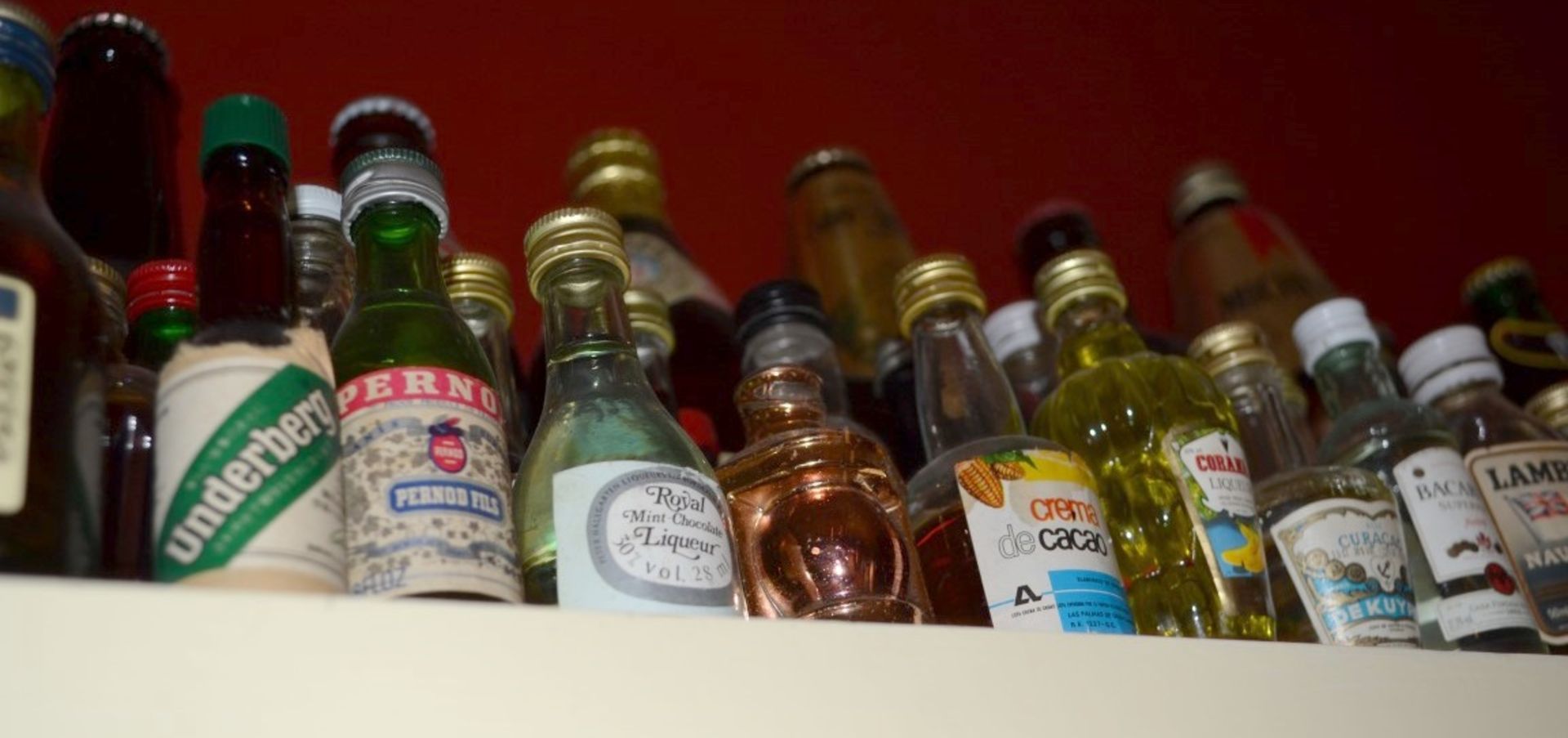 A Collection Of Over 120 x Assorted Miniture Bottles (Full) - Features Many Rare Examples From - Image 3 of 7