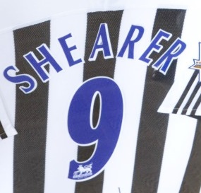 1 x Alan Shearer Framed And Mounted Signed Football Shirt - From A Grade II Listed Hall In Good - Image 4 of 4