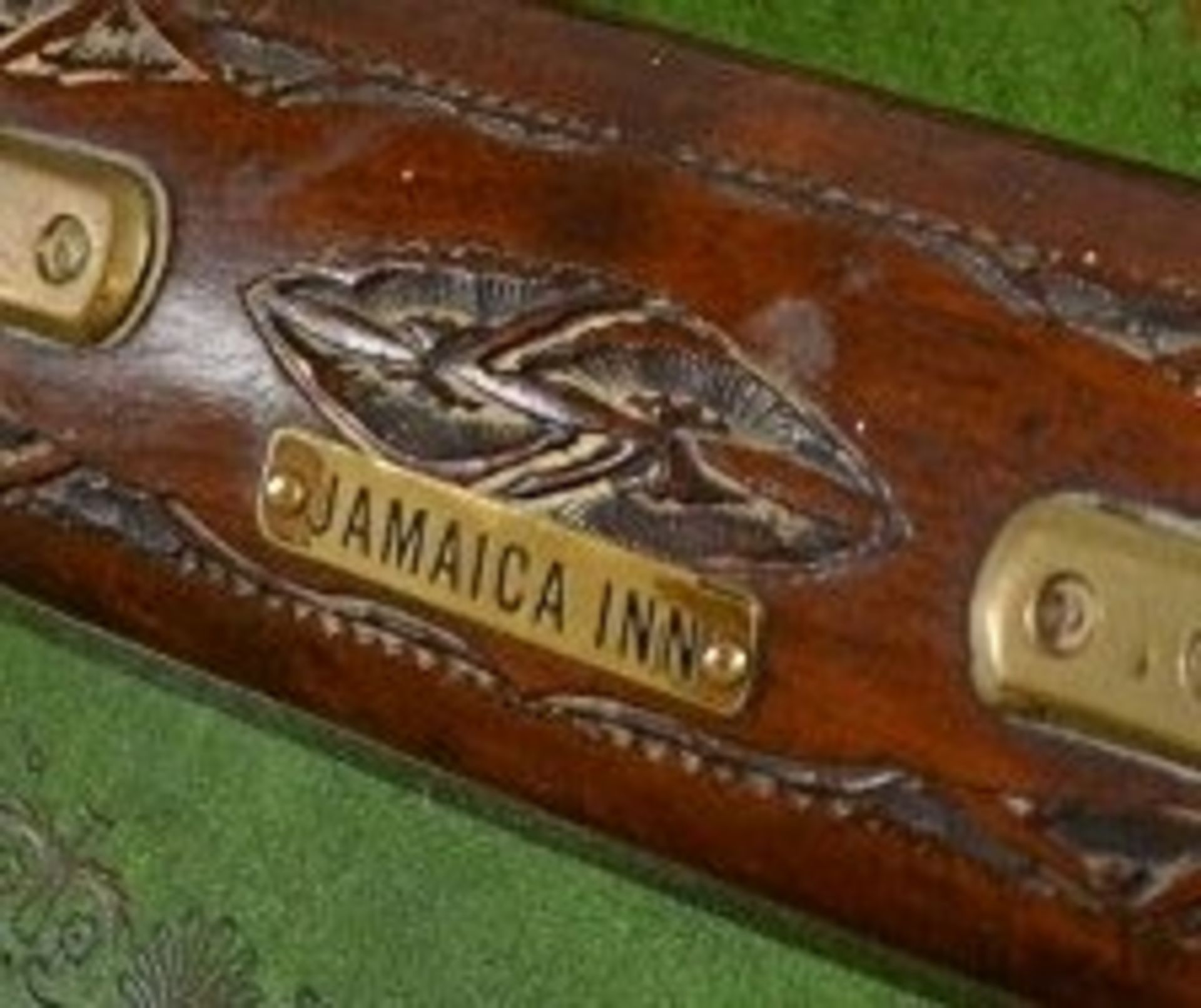 1 x Vintage "Jamaica Inn" Branded Souvenir Knife / Fork - From A Grade II Listed Hall In Fair - Image 2 of 5