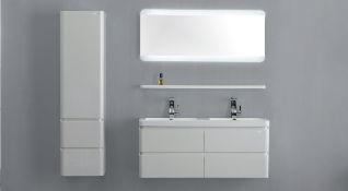 1 x Stylish Bathroom Edge Back-lit Mirror 80