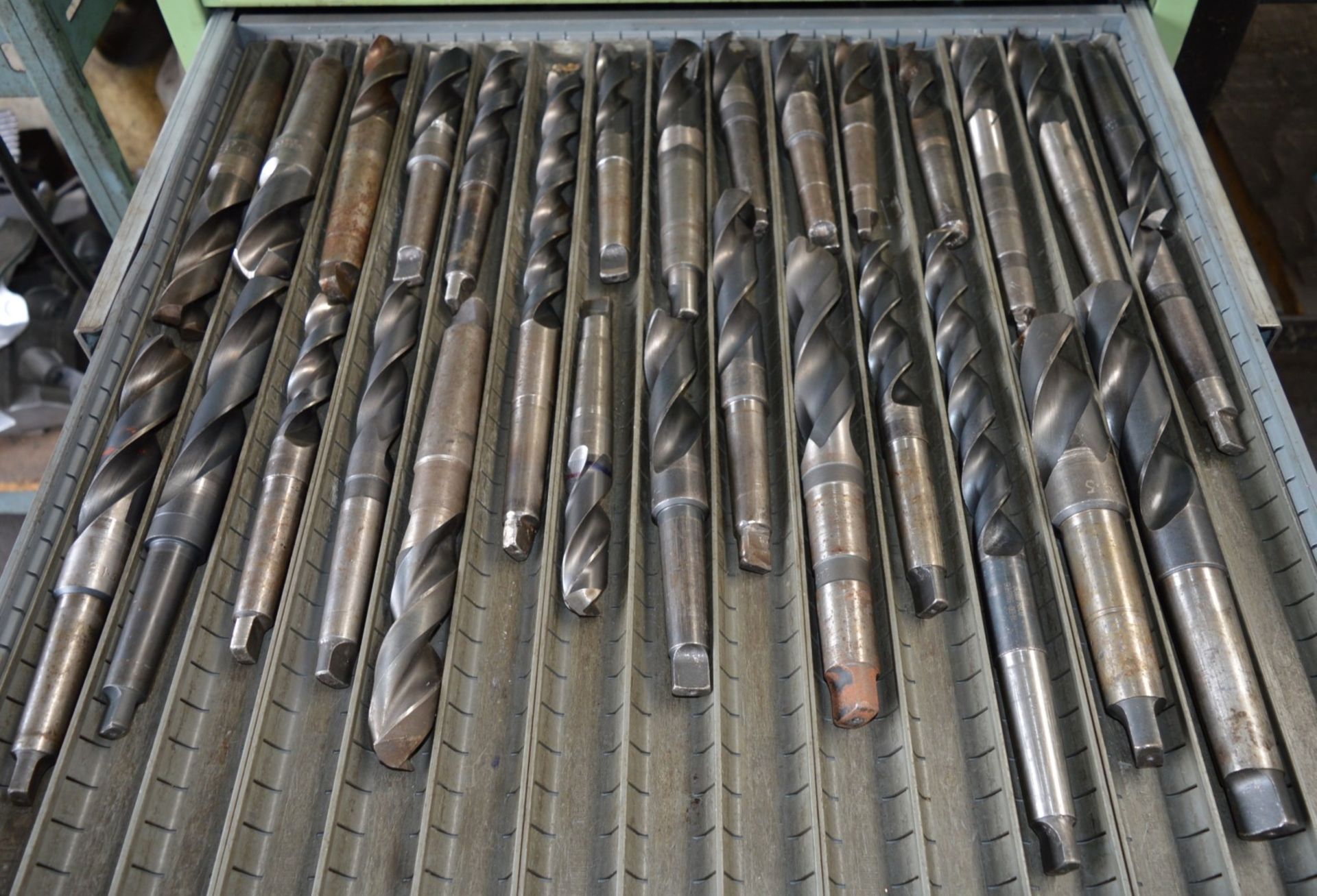 1 x Assorted Lot of Machine Drill Bits - Information to Follow - Please See Pictures Provided -