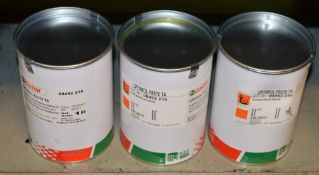 3 x Tins of 1kg Castrol Optimol Paste TA - Unused - CL202 - Ref EN000 - Location: Worcester WR14