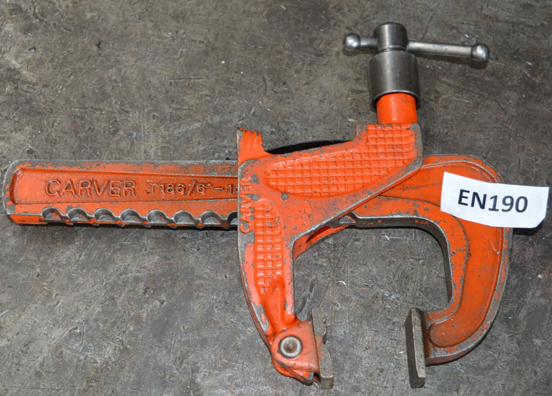 1 x Carver Heavy Duty Clamp - T186 6 Inch - CL202 -  Ref EN190 - Location: Worcester WR14