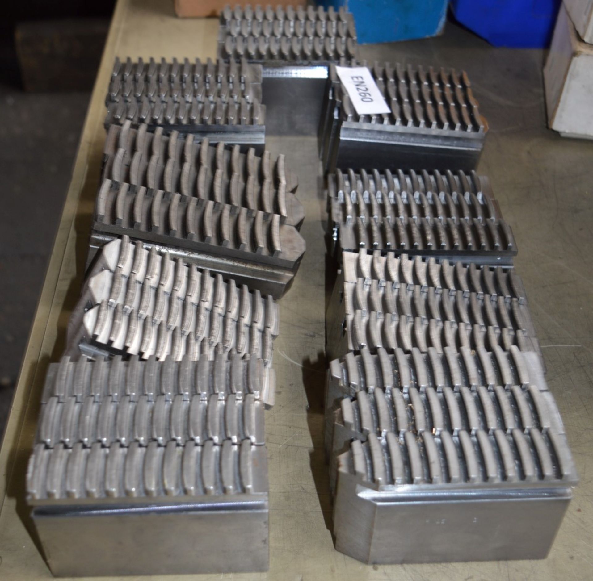 9 x Sets of Lathe Soft Scroll Block Jaws - CL202 - Ref EN260 - Location: Worcester WR14 - Image 5 of 6