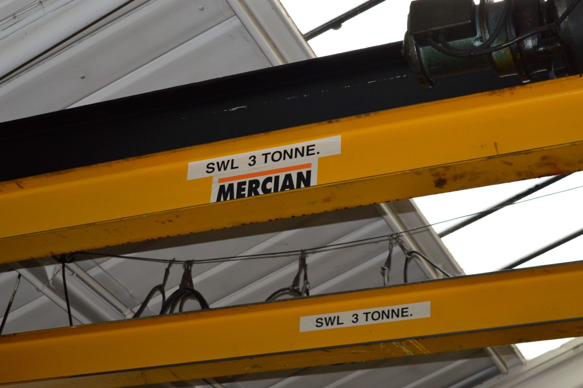 1 x Mercian Dual Rail Overhead Crane - 6 Ton Combined SWL - Fitted With Four Masterlift Type PTM30 - Image 13 of 16