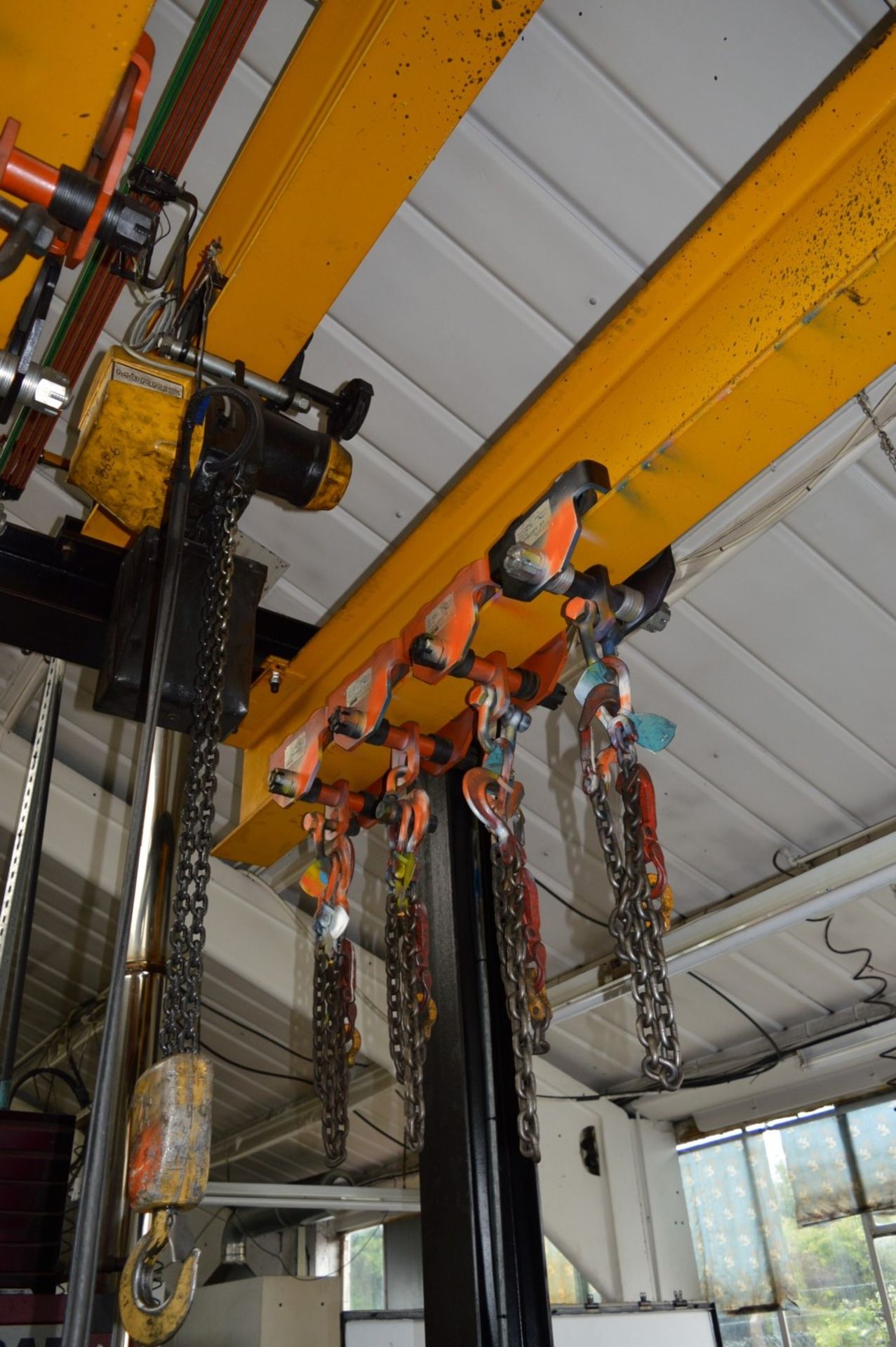 1 x Mercian Dual Rail Overhead Crane - 5 Ton Combined SWL - Fitted With Twelve Masterlift Type - Image 18 of 21