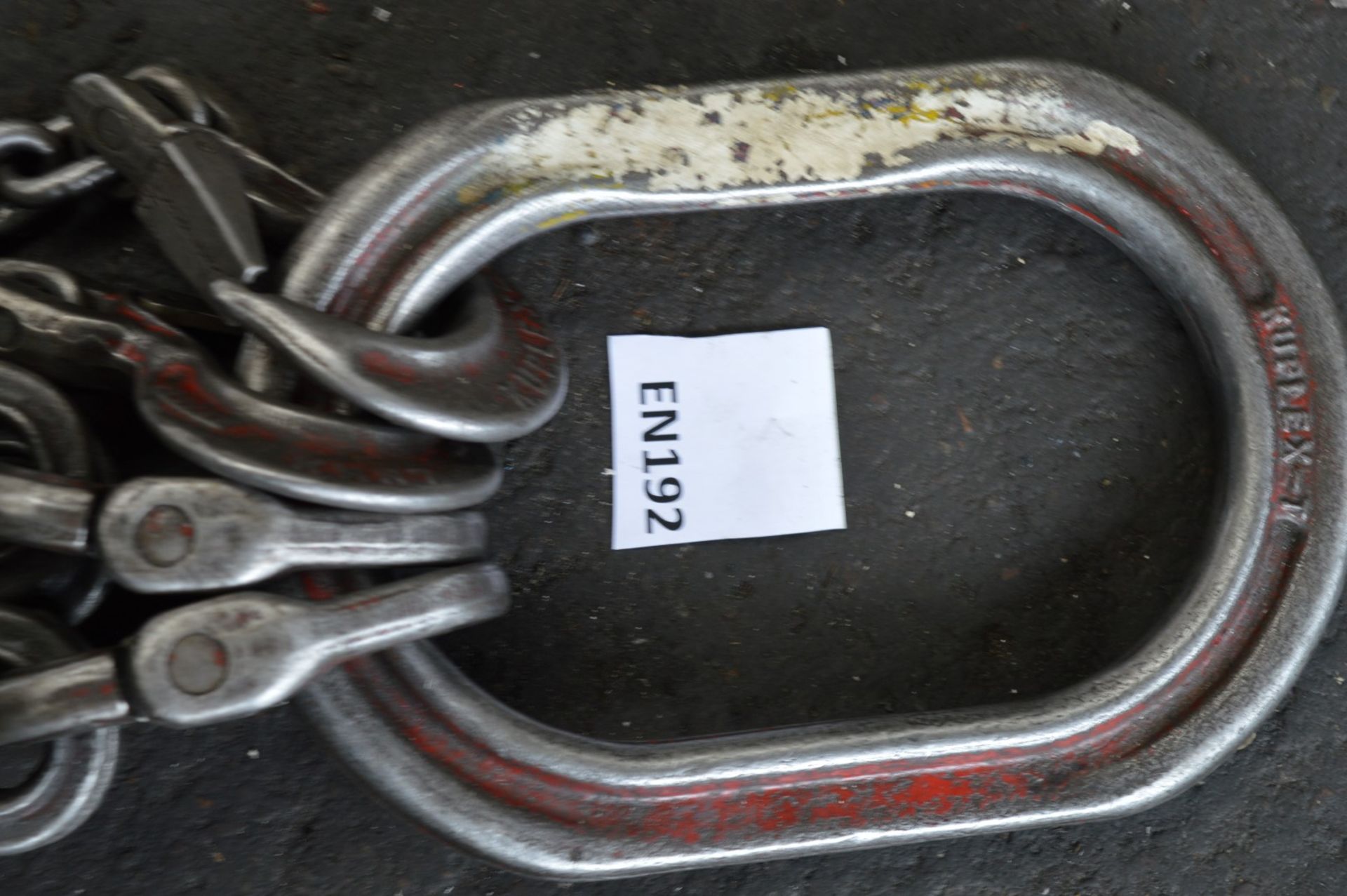 1 x Kuplex Lifting Chain With Various Sling Eye Hooks - Heavy Duty Lifting Equipment - CL202 - Ref - Image 7 of 7