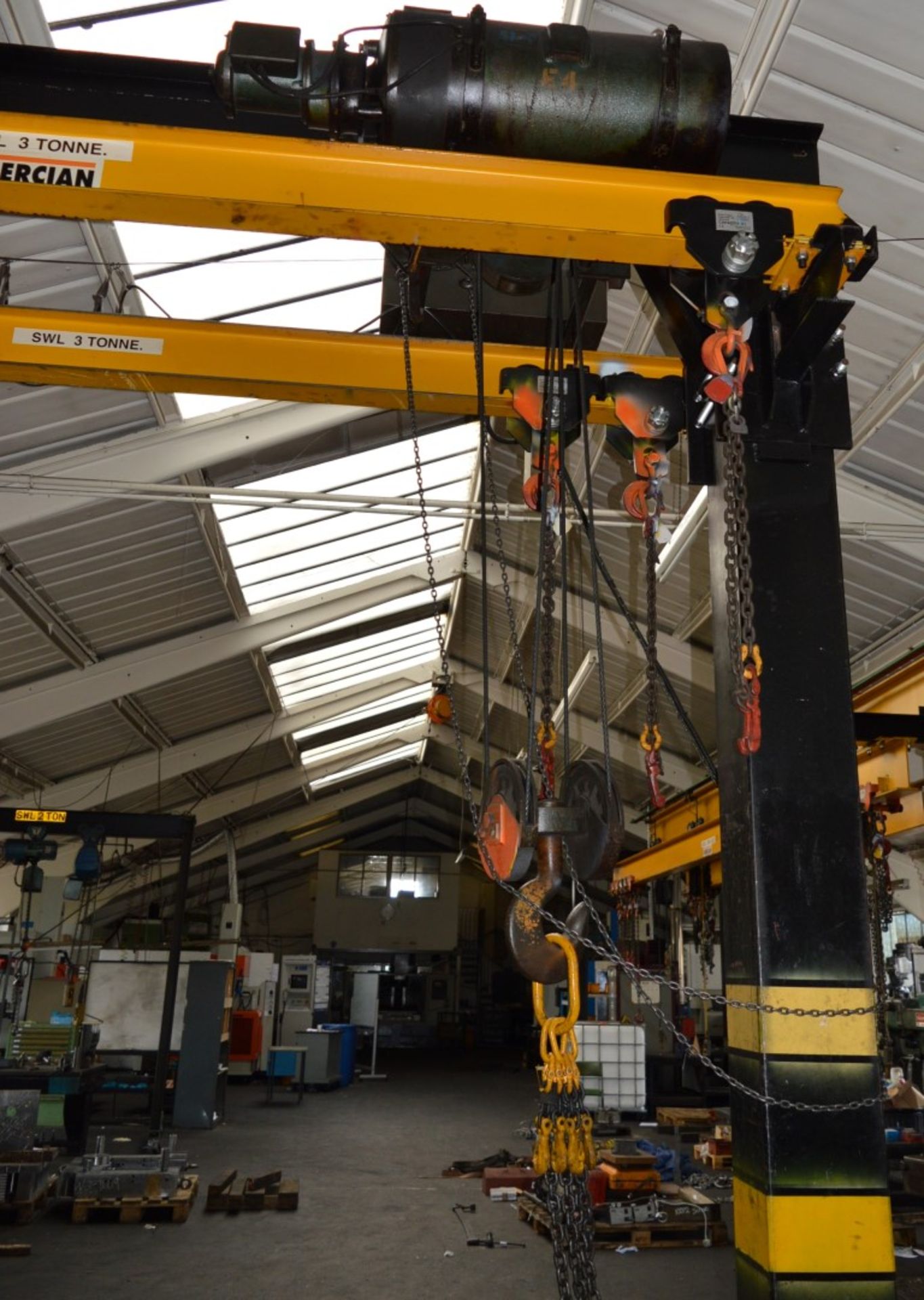 1 x Mercian Dual Rail Overhead Crane - 6 Ton Combined SWL - Fitted With Four Masterlift Type PTM30 - Image 14 of 16