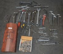 1 x Assorted Collection of Various Tools - Includes Approx 150 Pieces - Spanners, Allen Keys,