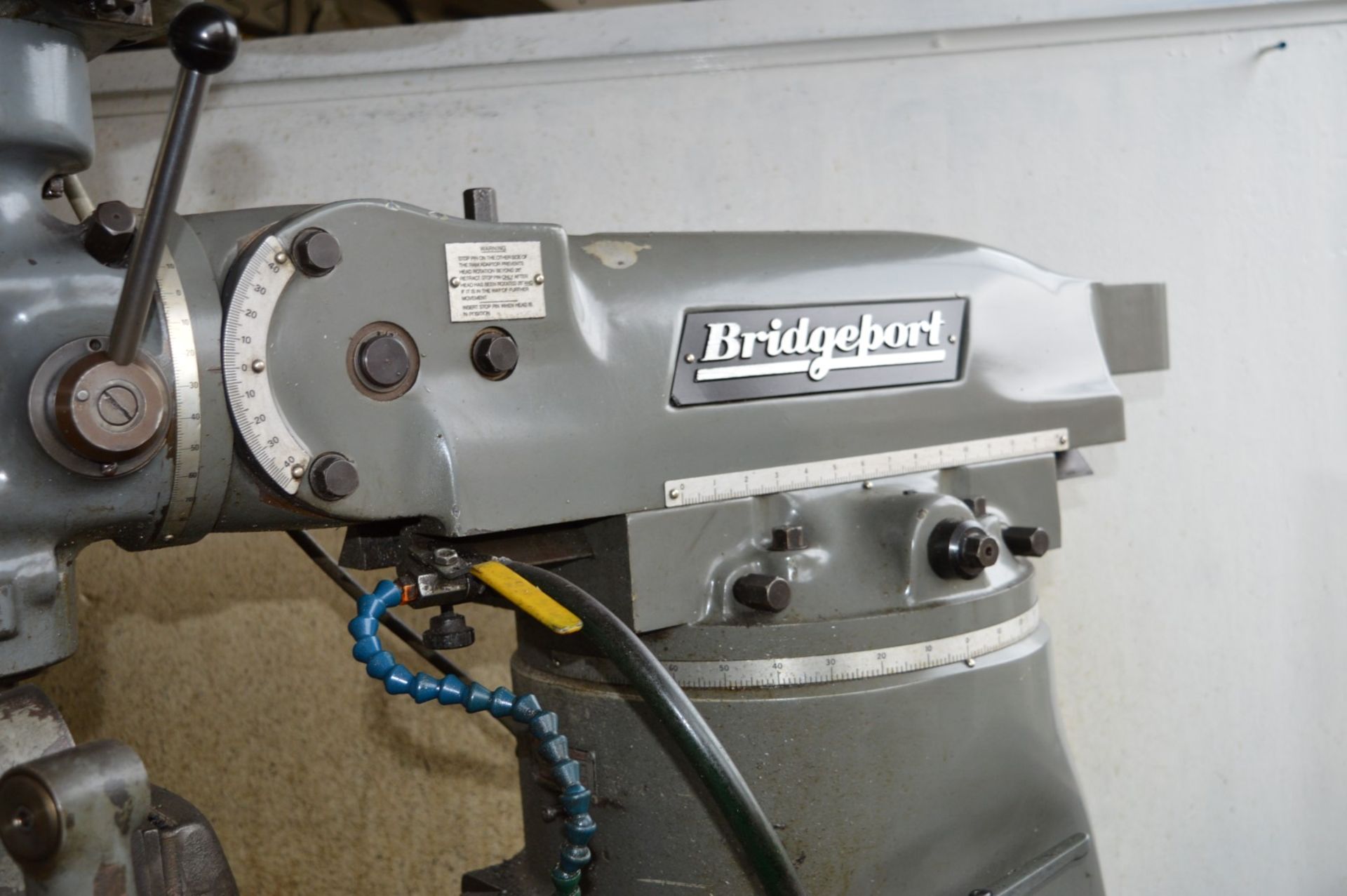 1 x Bridgeport Series 1 Turret Milling Machine - Location: Worcester WR14 - Image 10 of 14