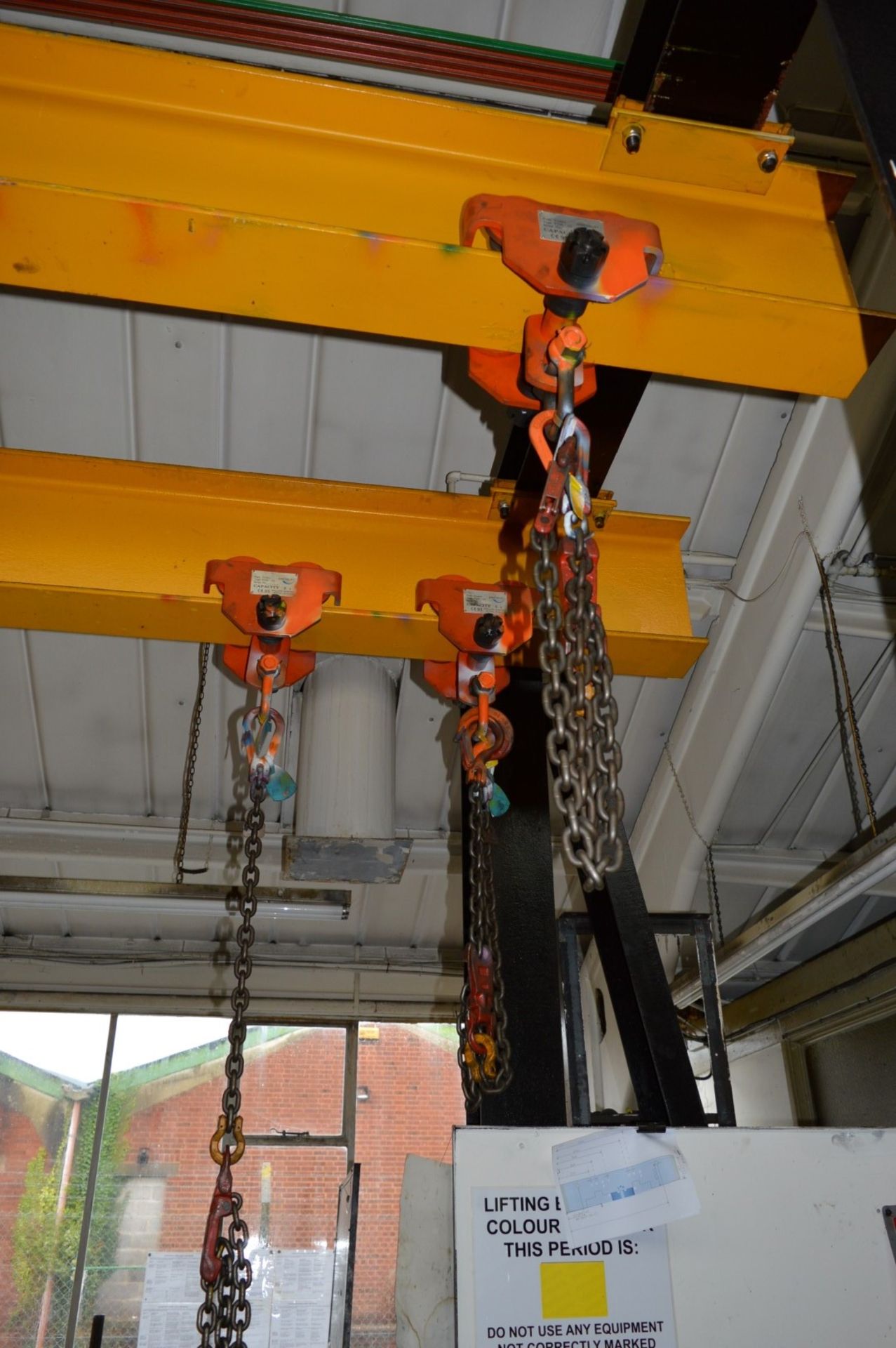 1 x Mercian Dual Rail Overhead Crane - 5 Ton Combined SWL - Fitted With Twelve Masterlift Type - Image 6 of 21