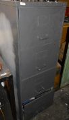 1 x Set of Steel Filing Cabinet - CL202 - Ref EN542 - Location: Worcester WR14