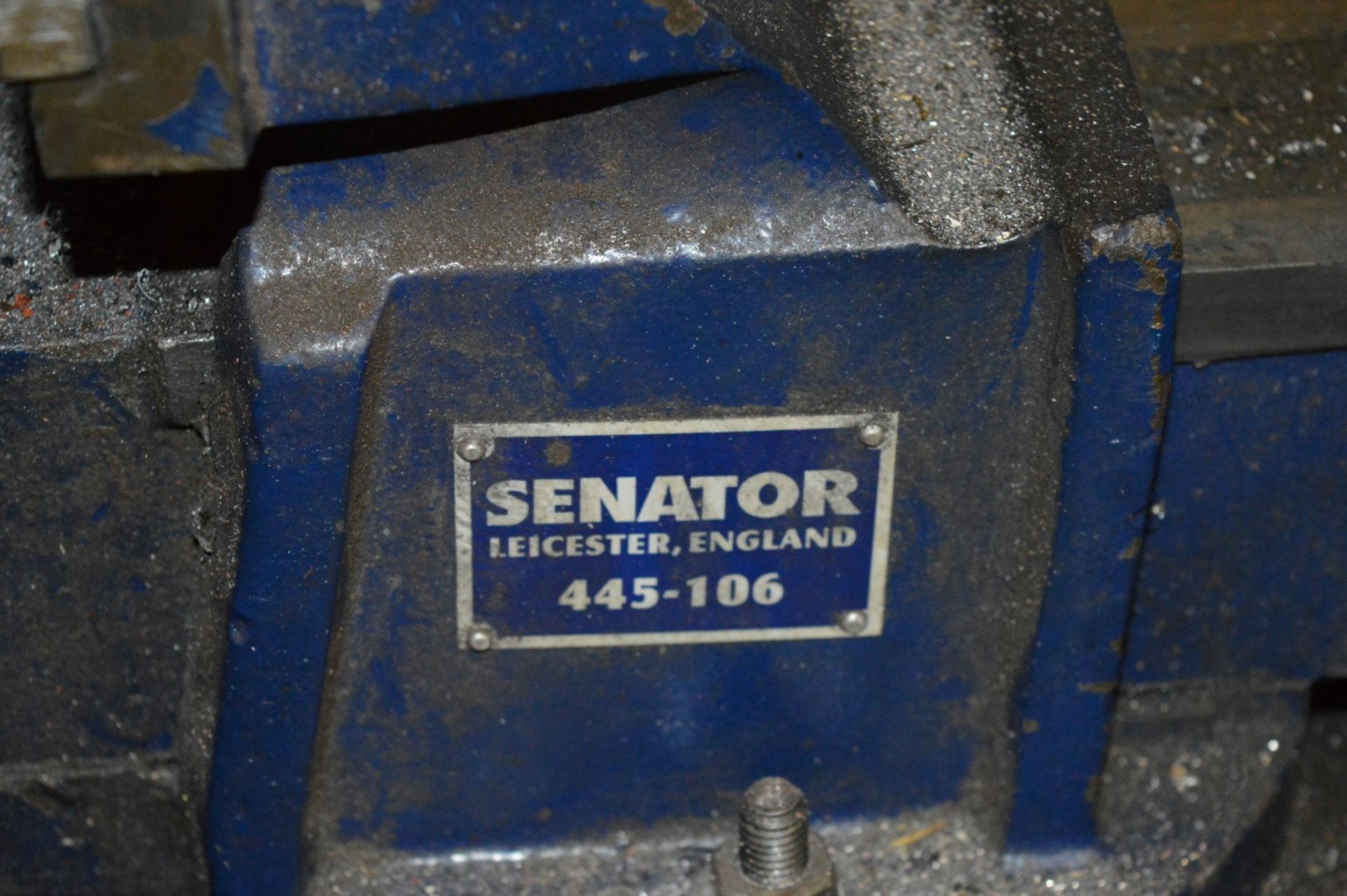1 x Senator 445-106 Bench Mounted Engineers Vice - CL202 - Ref EN557 - Location: Worcester WR14 - Image 2 of 3