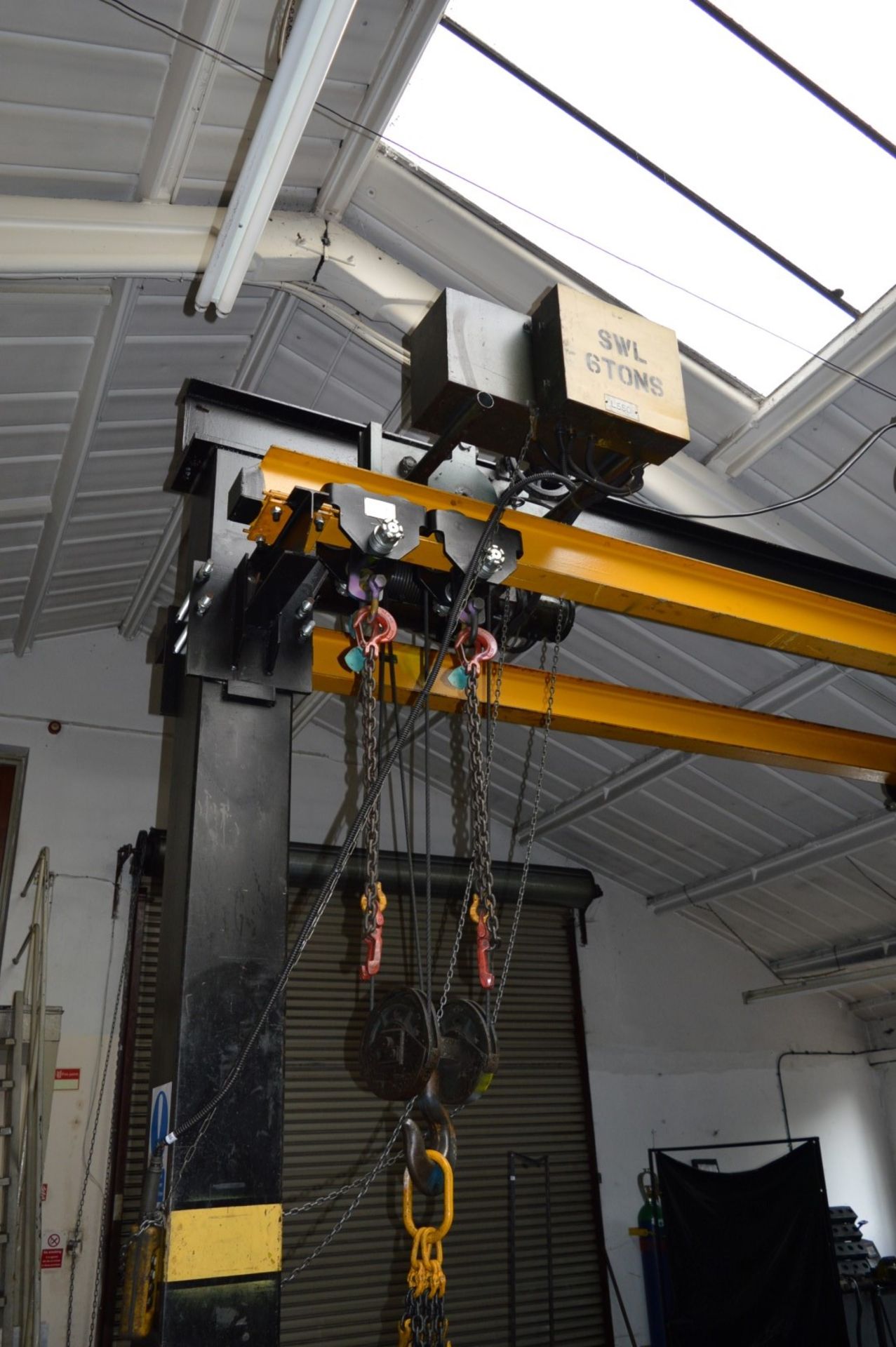 1 x Mercian Dual Rail Overhead Crane - 6 Ton Combined SWL - Fitted With Four Masterlift Type PTM30 - Image 15 of 16