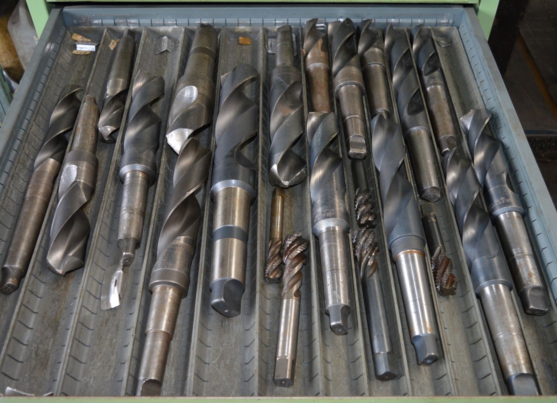 1 x Assorted Lot of Machine Drill Bits - Information to Follow - Please See Pictures Provided -