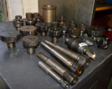 19 x Various Machine Cutting Heads and Various Quick Change Tap Heads - CL202 - Ref EN553 -