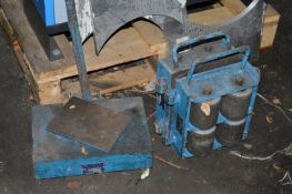 1 x Chester Chain Co Machine Moving Skate Kit - Ideal For Moving Machinery and Other Heady Loads -