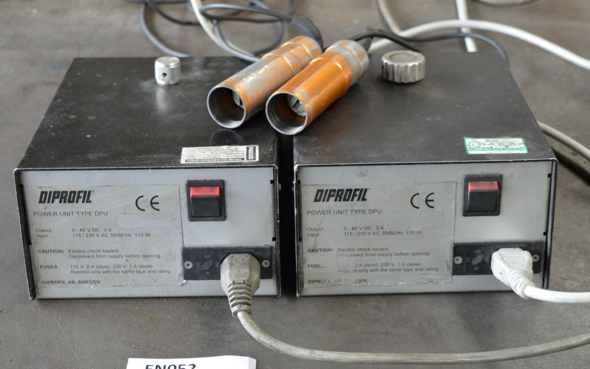 2 x Diprofil Power Units - Type DPU - For Use With Rotary Hand Pieces and Micro Motor Driven