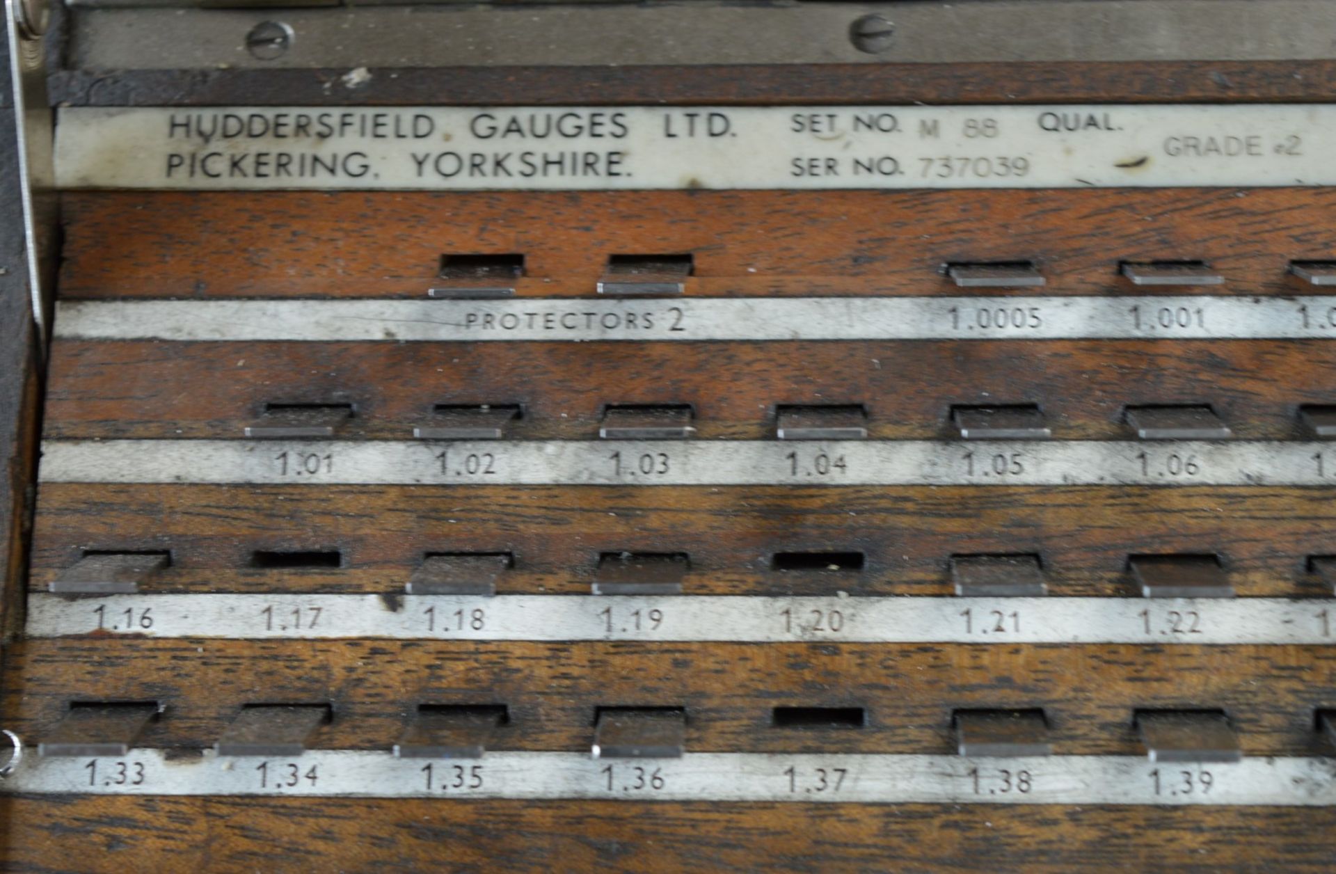 1 x Precise Engineering Gauge Block Set by Huddersfield Gaugs Ltd - Includes 75 Pieces and - Image 4 of 10