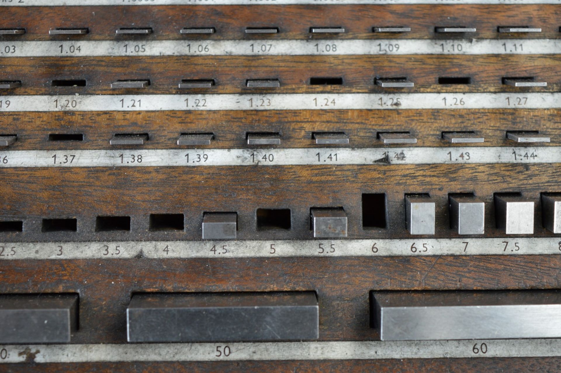 1 x Precise Engineering Gauge Block Set by Huddersfield Gaugs Ltd - Includes 75 Pieces and - Image 8 of 10